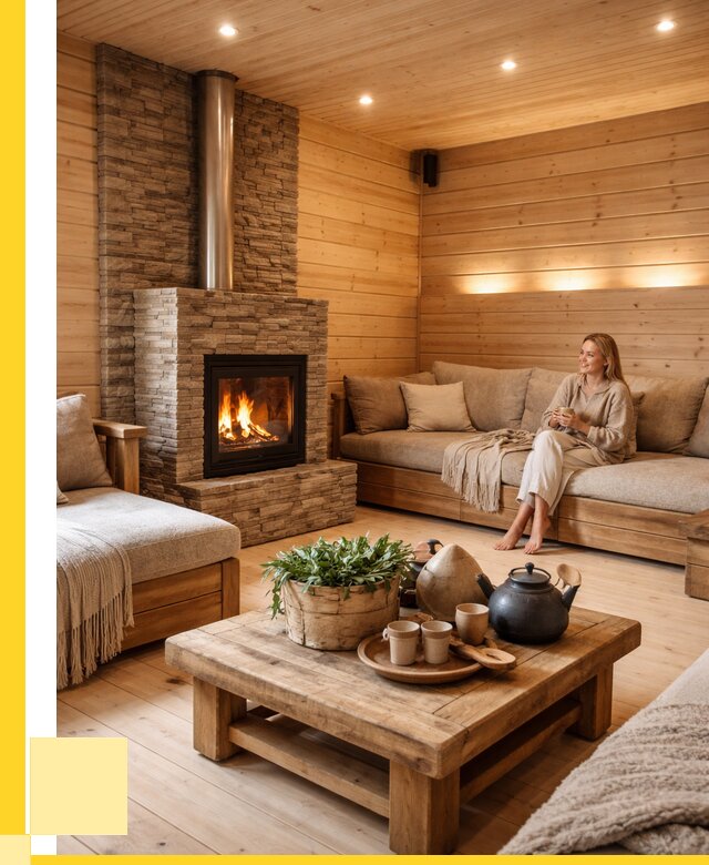 Проект бани с комнатой отдыха в Рубцовске от 35396 р. | ЭриданРбц