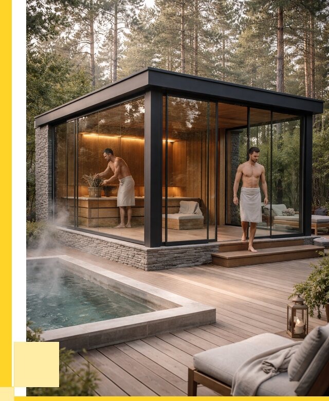 Стеклянные бани и двери в Рубцовске от 455085 р. | ЭриданРбц