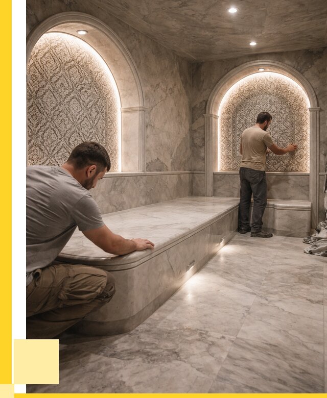 Турецкие бани под ключ в Рубцовске от 252825 р. | ЭриданРбц