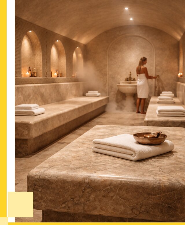 Лежаки для хамама в Рубцовске под ключ от 35396 р. | ЭриданРбц