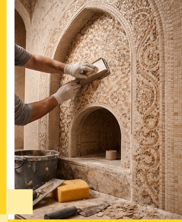 Мозаика для хамама в Рубцовске под ключ от 5057 р. | ЭриданРбц